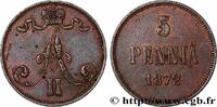 FINLAND 5 Pennia Alexandre II FINLAND 1872 (25mm, 6,32g, 12h) -