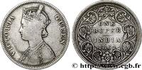 BRITISH INDIA 1 Rupee (Roupie) Victoria BRITISH INDIA Calcutta 1862 (30,58mm, 11,48g, 12h) -