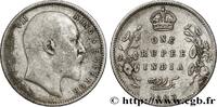 BRITISH INDIA 1 Rupee (Roupie) Edouard VII BRITISH INDIA Calcutta 1903 (30,5mm, 11,56g, 12h) -