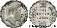 BRITISH INDIA 1 Rupee (Roupie) Edouard VII BRITISH INDIA Bombay 1903 (30,6mm, 11,57g, 12h) -