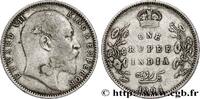 BRITISH INDIA 1 Rupee (Roupie) Edouard VII BRITISH INDIA Calcutta 1904 (30,5mm, 11,52g, 12h) -