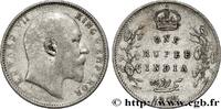 BRITISH INDIA 1 Rupee (Roupie) Edouard VII BRITISH INDIA Calcutta 1905 (30,5mm, 11,60g, 12h) -