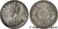 BRITISH INDIA 1 Rupee (Roupie) Georges V BRITISH INDIA Calcutta 1912 (30,52mm, 11,60g, 12h) -