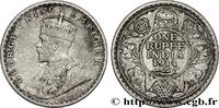 BRITISH INDIA 1 Rupee (Roupie) Georges V BRITISH INDIA Bombay 1914 (30,5mm, 11,66g, 12h) -