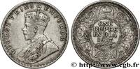 BRITISH INDIA 1 Rupee (Roupie) Georges V BRITISH INDIA Calcutta 1917 (30,52mm, 11,61g, 12h) -