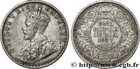 BRITISH INDIA 1 Rupee (Roupie) Georges V BRITISH INDIA Bombay 1917 (30,52mm, 11,56g, 12h) -