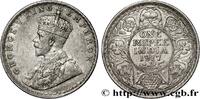 BRITISH INDIA 1 Rupee (Roupie) Georges V BRITISH INDIA Bombay 1917 (30,52mm, 11,58g, 12h) -