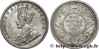 BRITISH INDIA 1 Rupee (Roupie) Georges V BRITISH INDIA Bombay 1917 (30,52mm, 11,58g, 12h) -