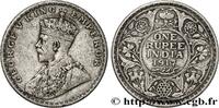 BRITISH INDIA 1 Rupee (Roupie) Georges V BRITISH INDIA Bombay 1917 (30,52mm, 11,61g, 12h) -