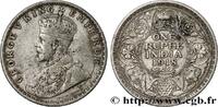 BRITISH INDIA 1 Rupee (Roupie) Georges V BRITISH INDIA Calcutta 1918 (30,2mm, 11,61g, 12h) -