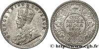 BRITISH INDIA 1 Rupee (Roupie) Georges V BRITISH INDIA Bombay 1919 (30,52mm, 11,61g, 12h) -