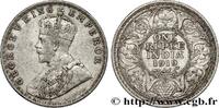 BRITISH INDIA 1 Rupee (Roupie) Georges V BRITISH INDIA Bombay 1919 (30,52mm, 11,63g, 12h) -