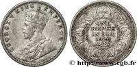 BRITISH INDIA 1 Rupee (Roupie) Georges V BRITISH INDIA Calcutta 1920 (30,2mm, 11,58g, 12h) -