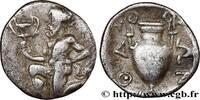 Classic 2 (400 BC to 350 BC) Trihemiobole THRACE - THRACIAN ISLANDS - THASOS Thasos, Thrace c. 404-355 AC. (12,5mm, 0,82g, 9h) -