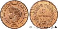 FRANCE 5 centimes Cérès III REPUBLIC Paris 1896 (25mm, 4,96g, 6h) -
