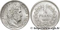 FRANCE 1/4 franc Louis-Philippe LOUIS-PHILIPPE I Rouen 1831 (15,16mm, 1,21g, 6h) -