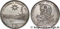 SWITZERLAND 5 Francs, monnaie de Tir, Fribourg SWITZERLAND 1881 (37mm, 24,99g, 6h) -