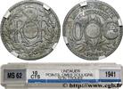 FRANCE 10 centimes Lindauer en zinc, Cmes souligné et mil FRENCH STATE 1941 (21mm, 2,86g, 6h) -
