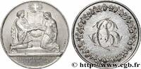 FRANCE Médaille de mariage, Evangile de St Mathieu AMOUR ET MARIAGE 1852 (31,5mm, 13,79g, 6h) -
