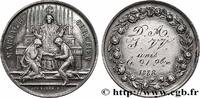 FRANCE Médaille, Mariage chrétien AMOUR ET MARIAGE 1888 (24mm, 5,15g, 12h) -