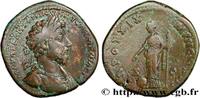 THE ANTONINES (96 AD to 192 AD) Sesterce MARCUS AURELIUS Rome 165 (32,5mm, 28,13g, 12h) -