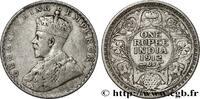 BRITISH INDIA 1 Rupee (Roupie) Georges V BRITISH INDIA Bombay 1912 (30,52mm, 11,54g, 12h) -