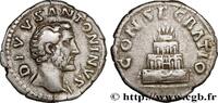 THE ANTONINES (96 AD to 192 AD) Denier DIVUS ANTONINUS PIUS Rome 161 (17,5mm, 3,40g, 6h) -