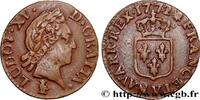 FRANCE Liard dit à la vieille tête LOUIS XV THE BELOVED Troyes 1772 (20,5mm, 2,82g, 6h) -