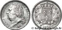 FRANCE 1 franc Louis XVIII LOUIS XVIII Lille 1824 (23mm, 4,89g, 6h) -