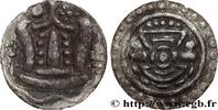 MYANMAR 1/4 d’Unité d’argent - Royaume Pyu MYANMAR Sri Ksetra c. VIe siècle (19mm, 2,39g, 12h) -