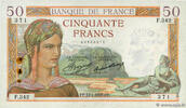 FRANCE 50 Francs CÉRÈS FRANCE 50 Francs CÉRÈS 1935 VF -