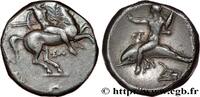 Hellenistic 1 (323 BC to 188 BC) Nomos ou Didrachme CALABRIA - TARAS Tarente, Calabre c. 332-302 AC (19,5mm, 7,78g, 9h) -