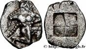 Classic 1 (480 BC to 400 BC) Dixième de statère ou trihemiobole THRACE - THRACIAN ISLANDS - THASOS Thasos, Thrace c. 480 AC. (11mm, 0,99g, h) -