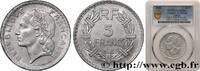 FRANCE 5 francs Lavrillier, aluminium, 9 fermé IV REPUBLIC 1948 (31,09mm, g, 6h) -