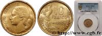 FRANCE 10 francs Guiraud IV REPUBLIC 1950 (20mm, 3g, 6h) -