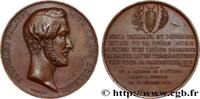 FRANCE Médaille en mémoire de Ferdinand Philippe d’Orléan LOUIS-PHILIPPE Ier 75 - Paris 1842 (51mm, 66,32g, 12h) -