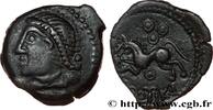 FRANCE Bronze ROVECA, classe IIIa GALLIA BELGICA - MELDI (Area of Meaux) c. 60-40 AC. (17,5mm, 2,94g, 4h) -