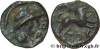 FRANCE Potin TOC/TOC au lion GALLIA BELGICA - SEQUANI (Area of Besançon) c.58-50 AC. (16mm, 2,87g, 3h) -