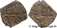 THE ISAURIAN DYNASTY (717-867) Follis LEO V THE ARMENIAN and CONSTANTINE Syracuse 814-815 (16,5mm, 1,79g, 6h) -