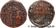 THE MACEDONIAN DYNASTY (867-1081) Follis BASIL I and CONSTANTINE Constantinople 868-870 (27,5mm, 7,93g, 6h) -