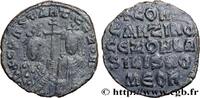 THE MACEDONIAN DYNASTY (867-1081) Follis CONSTANTINE VII and ZOE Constantinople 914-919 (24,5mm, 6,64g, 6h) -