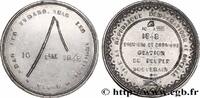 FRANCE Médaille, Première et dernière station du Peuple S DEUXIÈME RÉPUBLIQUE 1848 (47,5mm, 23,96g, 12h) -