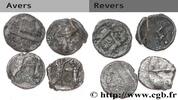 Lot de quatre monnaies LOTS (mm, g, h) -