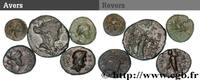 Lot de cinq monnaies LOTS (mm, g, h) -