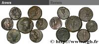 Lot de sept monnaies LOTS (mm, g, h) -