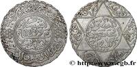 MOROCCO 5 Dirhams (1/2 Rial) Hassan I an 1299 MOROCCO Paris 1881 (32,7mm, 14,38g, 12h) -