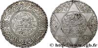 MOROCCO 5 Dirhams Hassan I an 1309 MOROCCO Paris 1891 (32,7mm, 14,42g, 12h) -