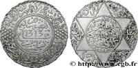 MOROCCO 5 Dirhams Abdul Aziz I an 1313 MOROCCO Paris 1896 (31mm, 14,40g, 12h) -