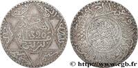 MOROCCO 5 Dirhams (1/2 Rial) Abdul Aziz I an 1320 MOROCCO Berlin 1902 (31mm, 12,22g, 12h) -