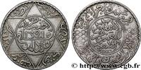 MOROCCO 5 Dirhams (1/2 Rial) Abdul Aziz I an 1321 MOROCCO Londres 1903 (31mm, 12,47g, 12h) -
